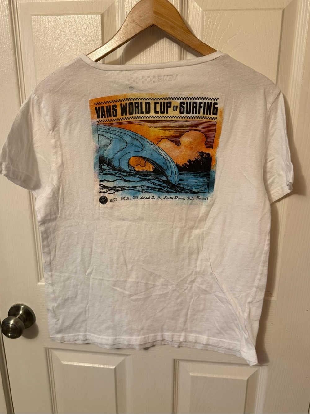 Rare Vans WSL surf tee 2016